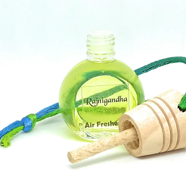 Hanging Car Perfume/Air Freshner Multipurpose Rajnigandha/Nightqueen 12ml Pack