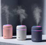 BINSBARRY Humidifire for Room Moisture, Aroma Diffuser for Home, Mist Maker, Cool Mist Humidifier, Small Quiet Air Humidifier, Ultrasonic Essential Oil Diffuser Electric (Multicolour)